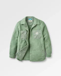 Damen Rappel Sherpa Oversized Shirt