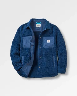 Damen Rappel Sherpa Oversized Shirt