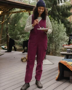 Damen Refuel Bio-Baumwoll Cord Jumpsuit