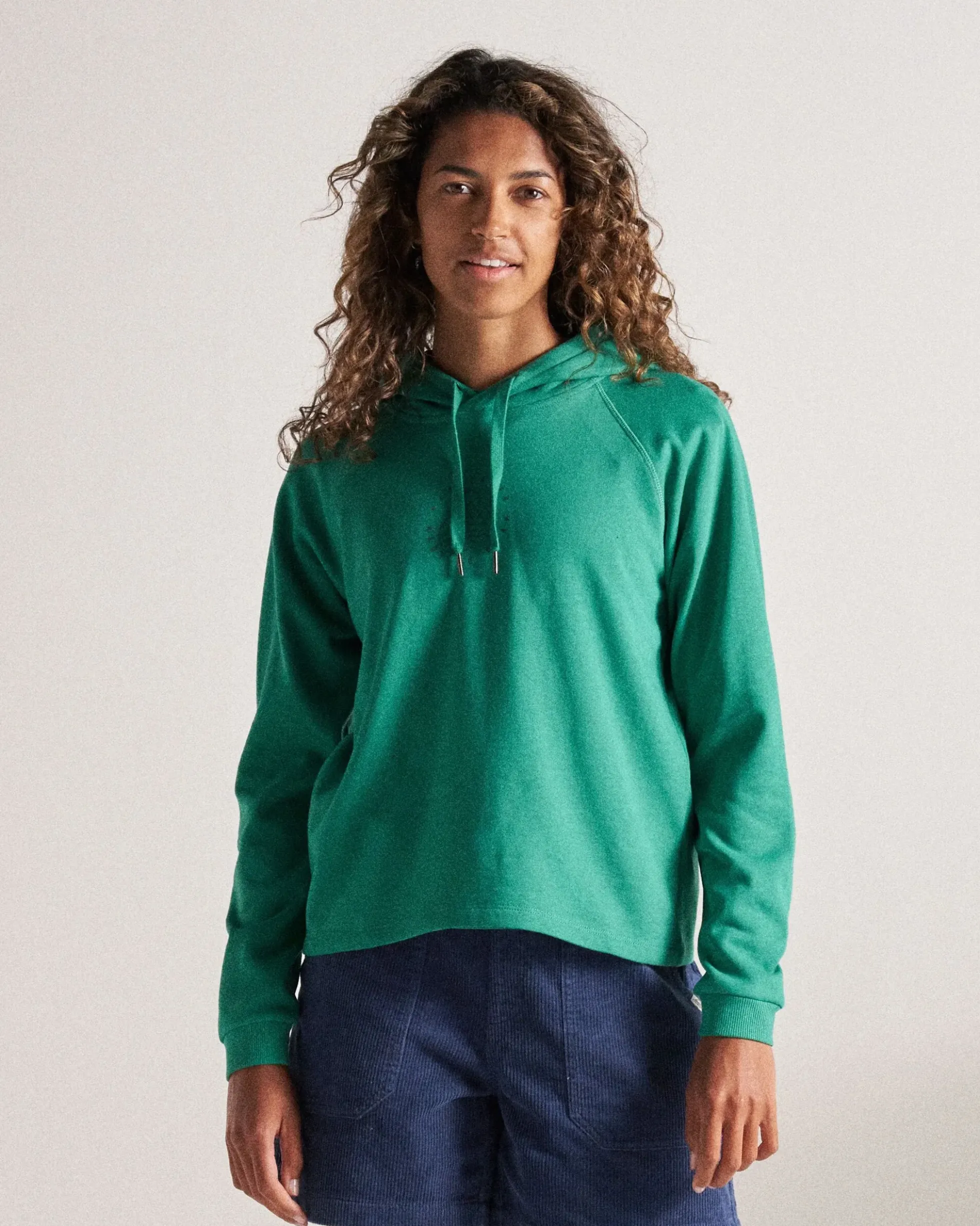 Damen Remote Hoodie – Grünsee
