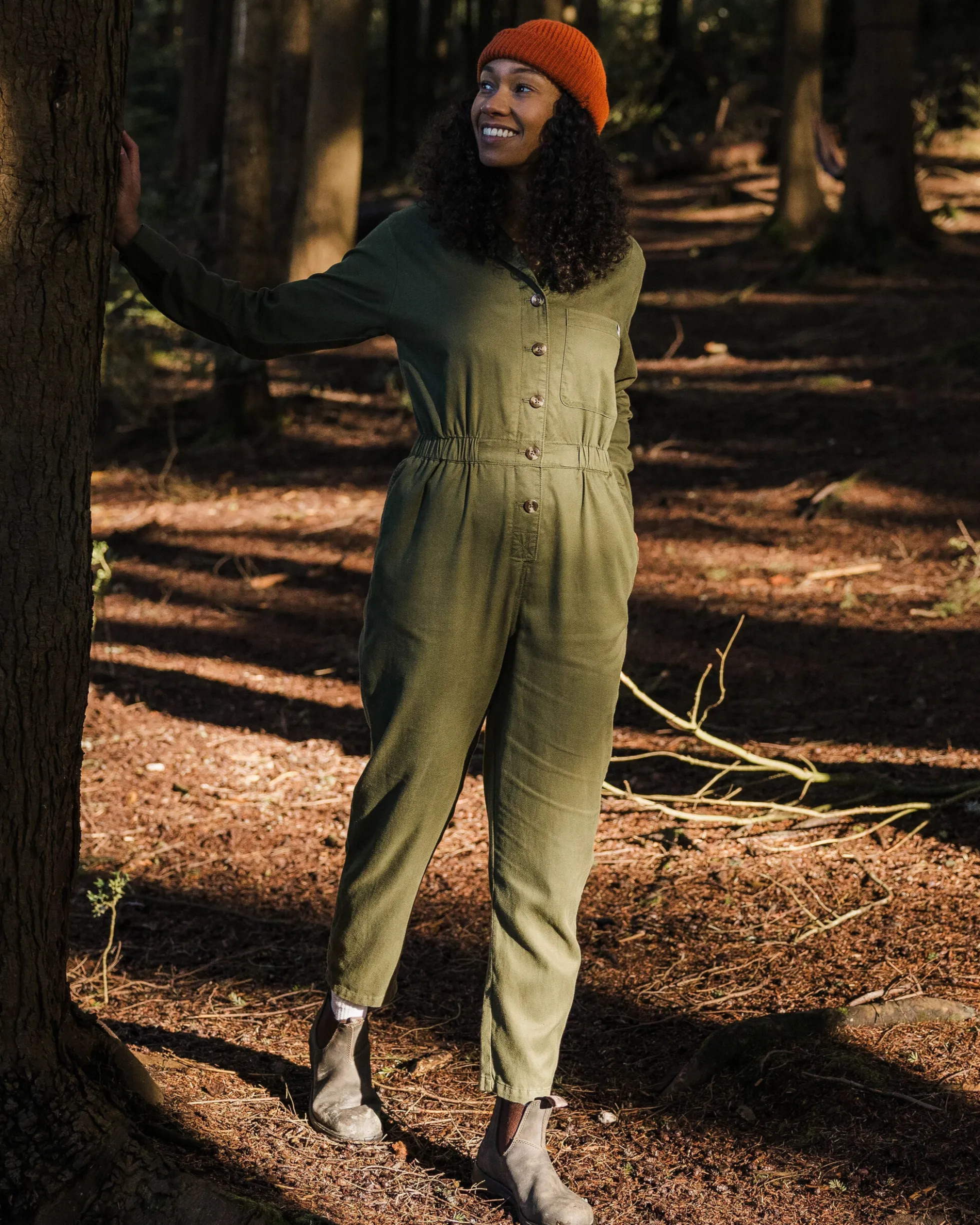 Damen Resonate Bio-Baumwoll-Overall
