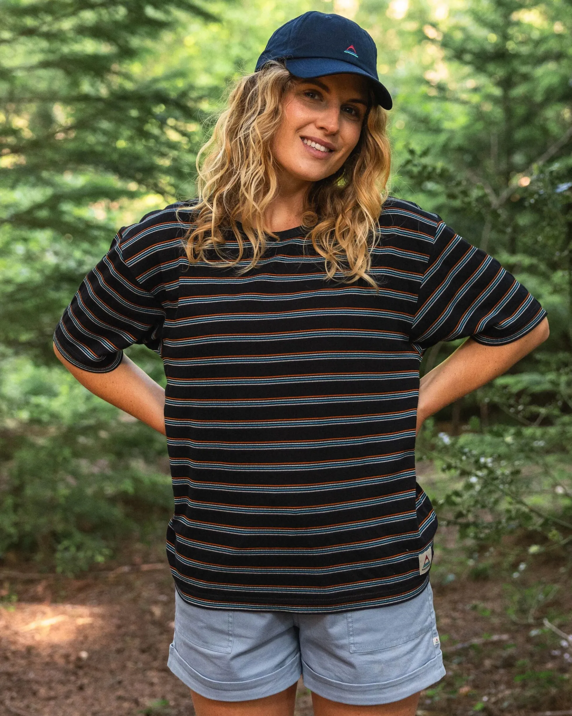 Damen Retro Vibes Bio-Baumwoll-T-Shirt