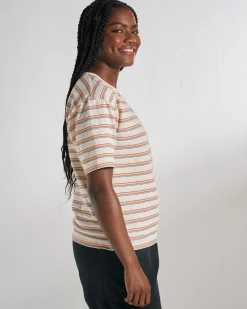 Damen Retro Vibes Bio-Baumwoll-T-Shirt