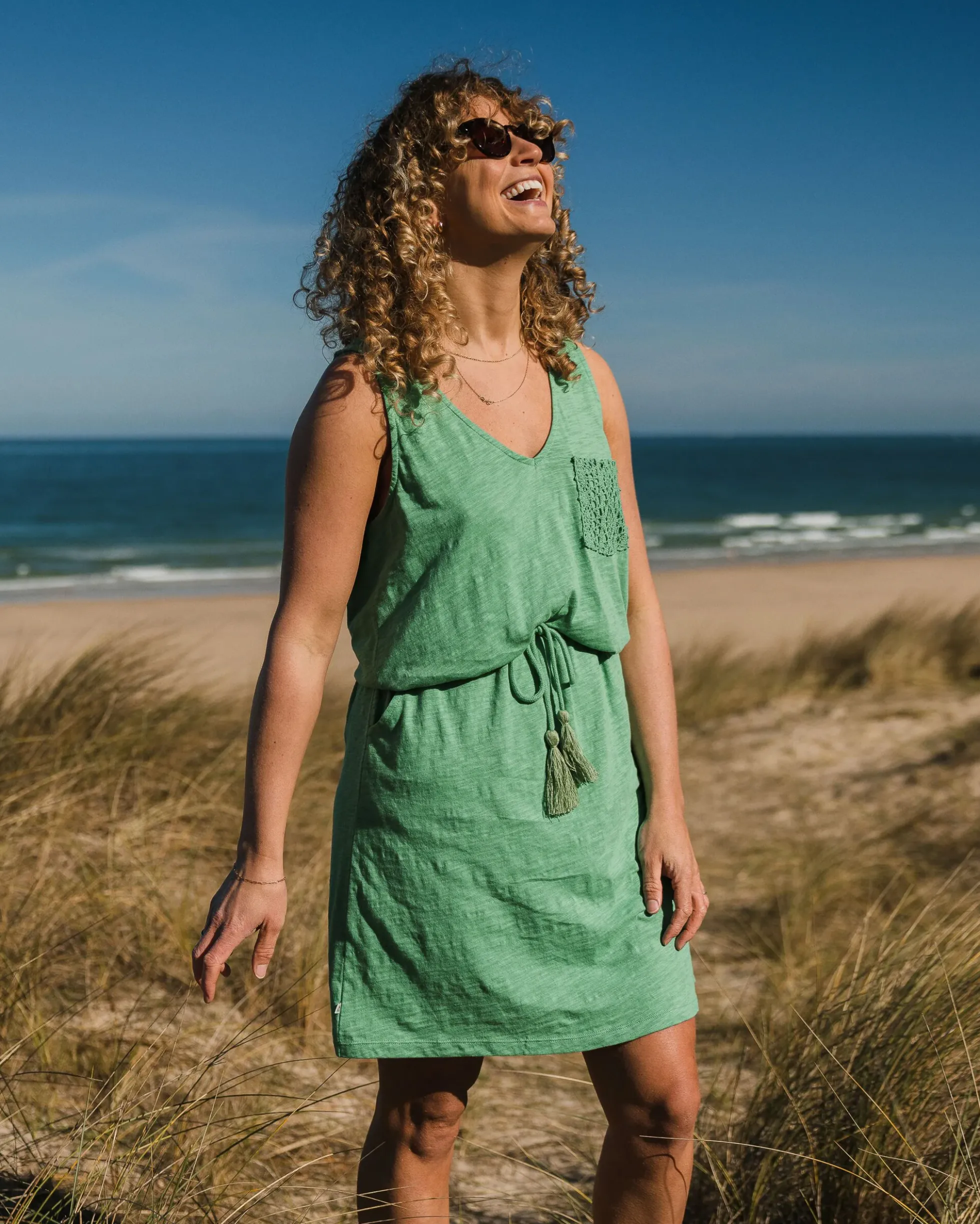 Damen Rivergate Baumwollkleid