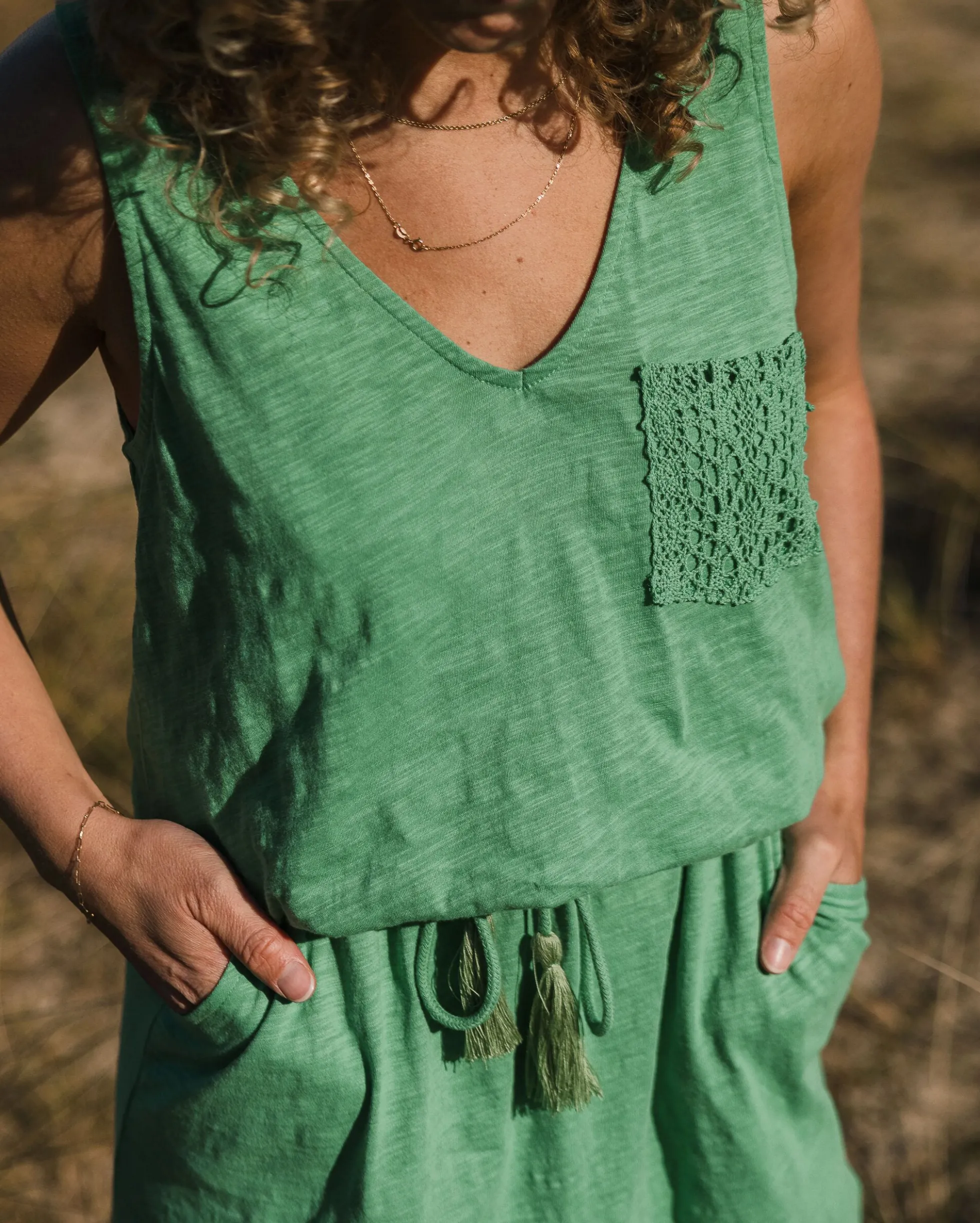 Damen Rivergate Baumwollkleid