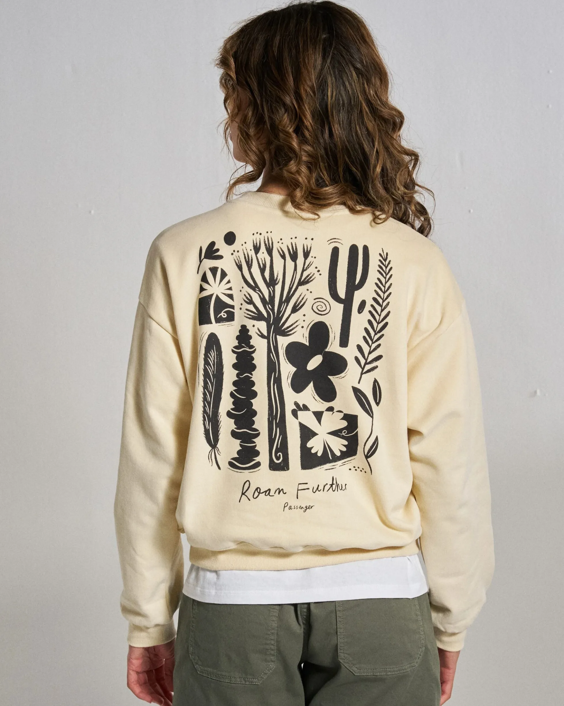 Damen Roam Further Sweatshirt