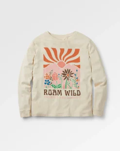 Damen Roam Wild Oversized LS T-Shirt