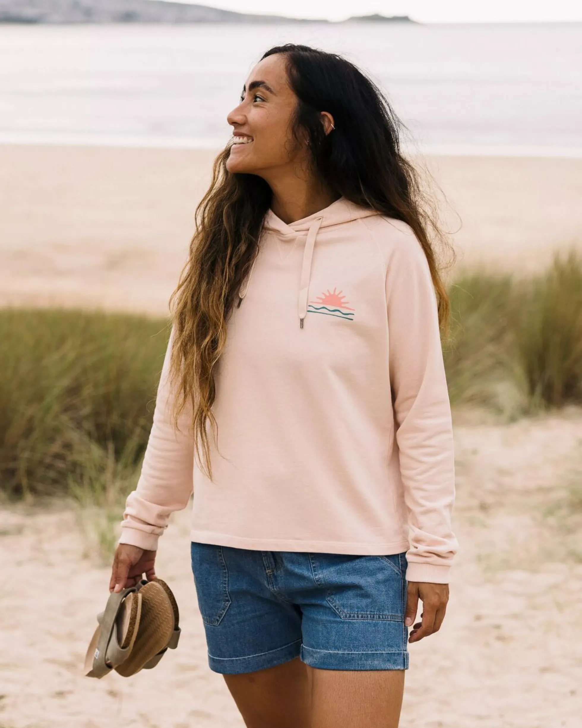 Damen Rolling Slow Hoodie