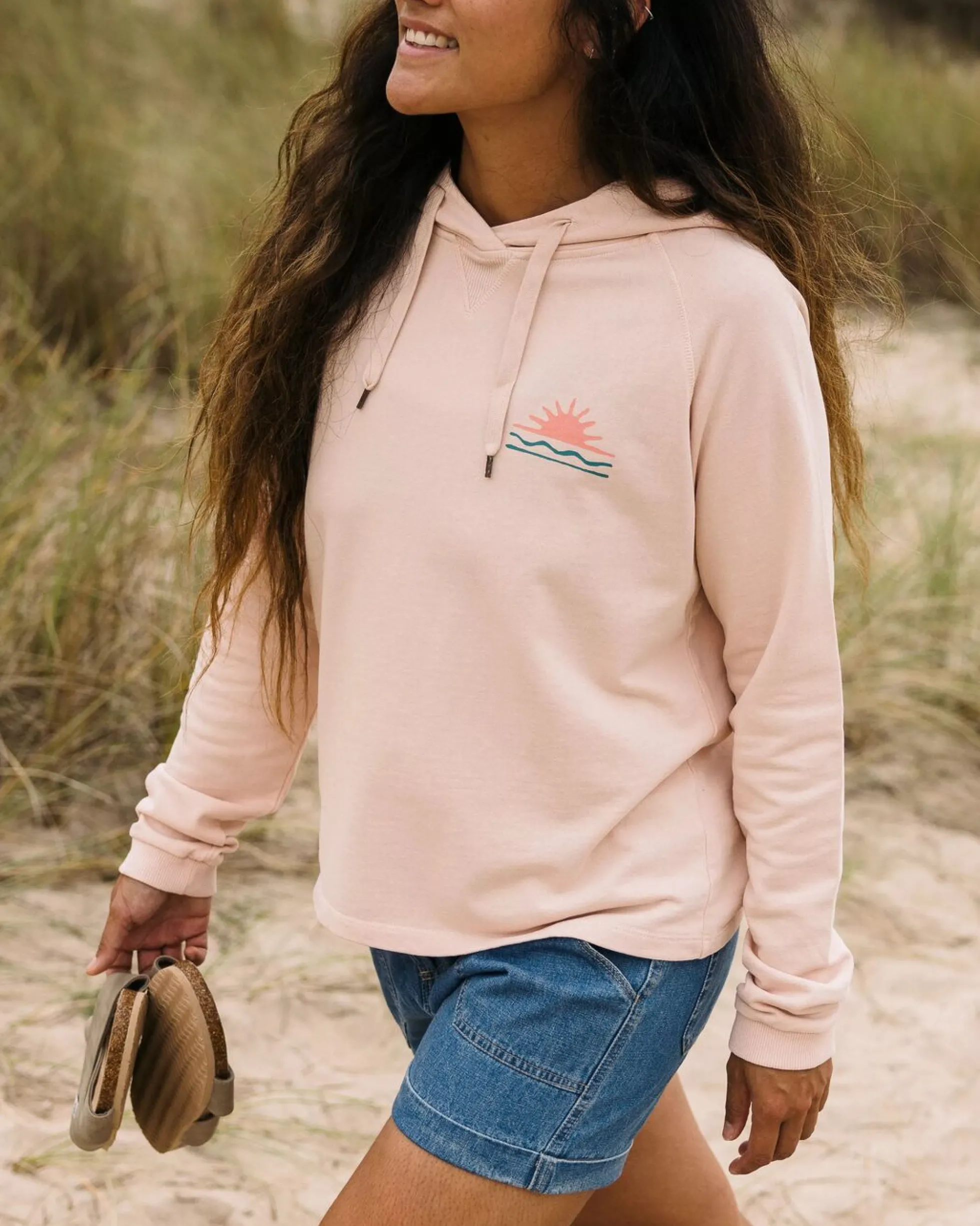 Damen Rolling Slow Hoodie