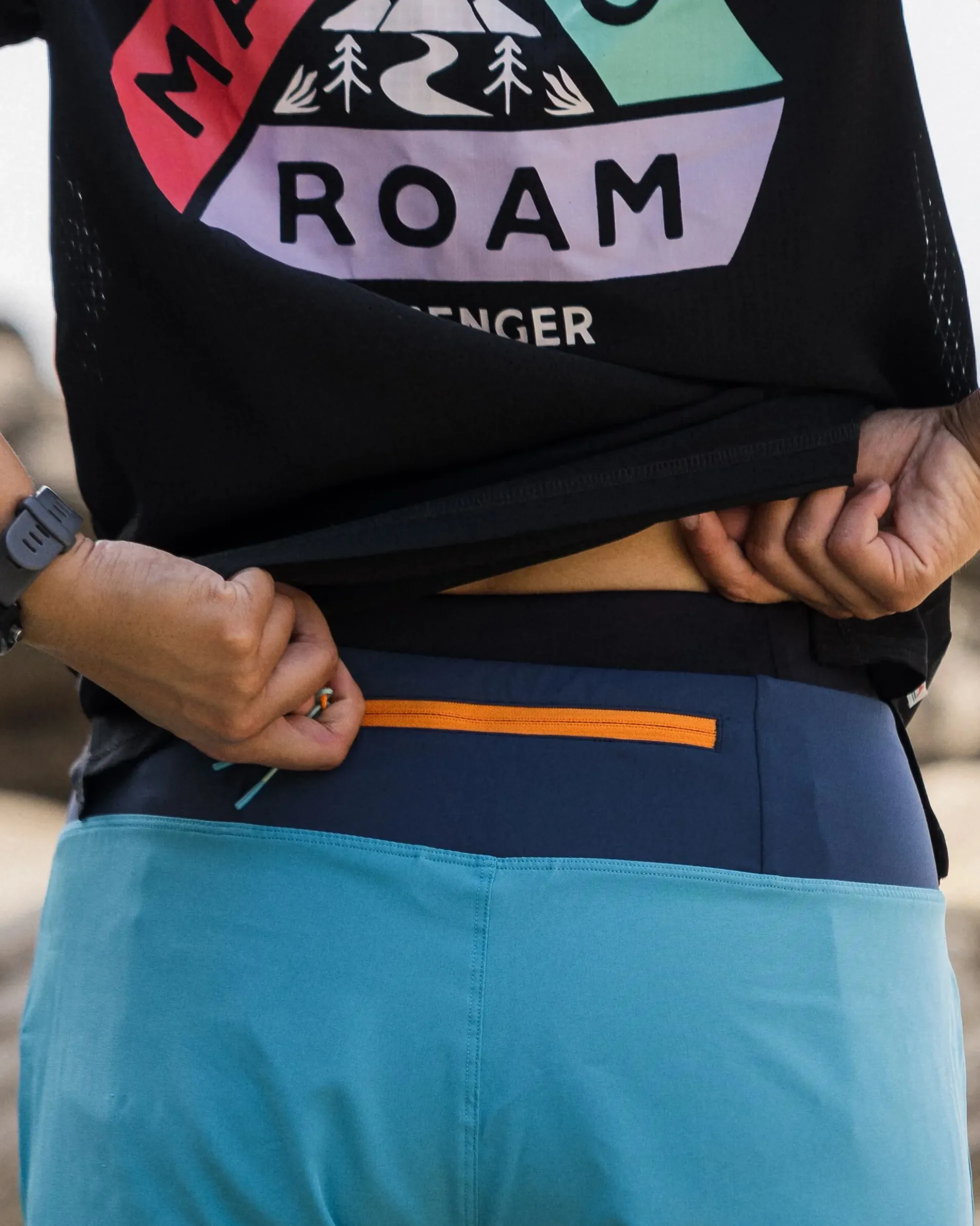 Damen Roundtrip Wandershorts