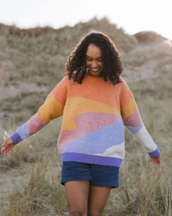 Damen Scenic Gestrickter Pullover