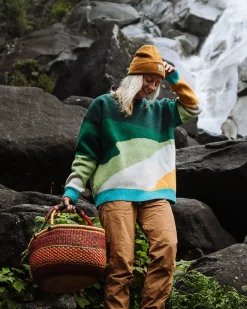 Damen Scenic Gestrickter Pullover