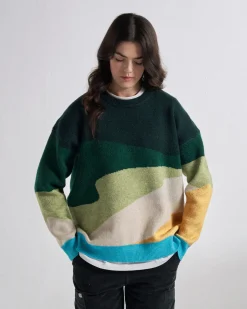 Damen Scenic Gestrickter Pullover
