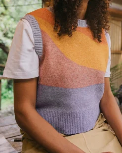 Damen Scenic Gestricktes Top