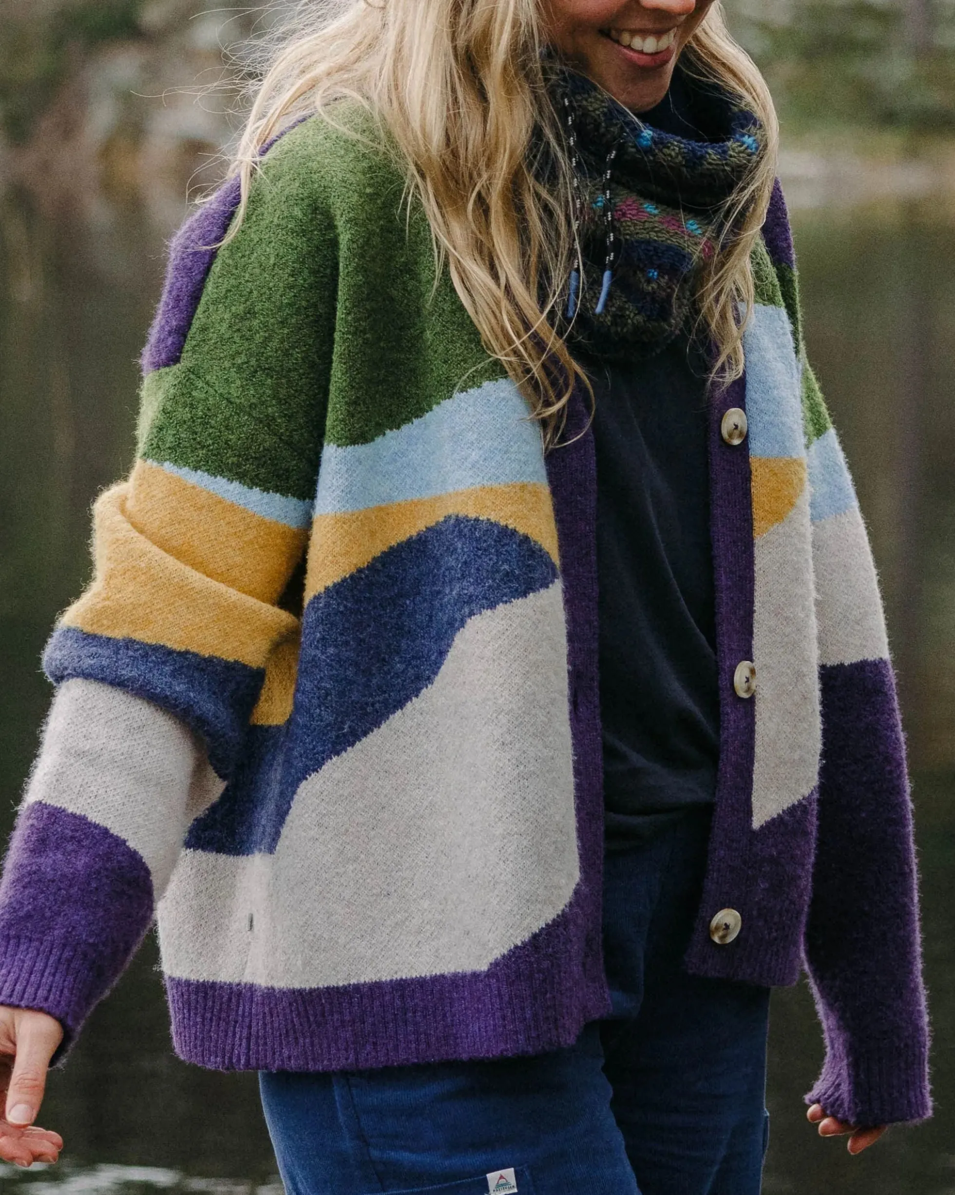 Damen Scenic Knitted Cardigan