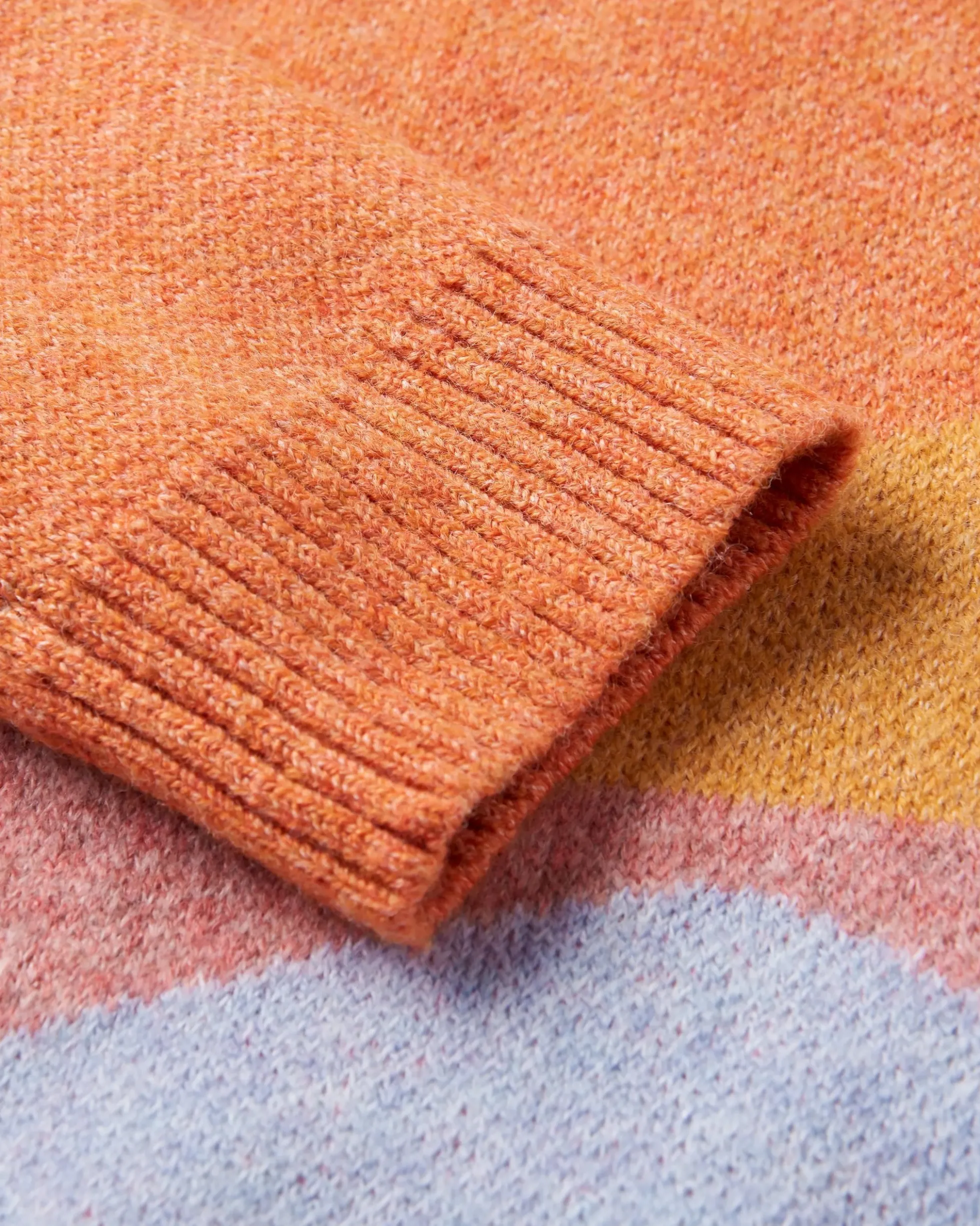 Damen Scenic Langgestrickter Cardigan