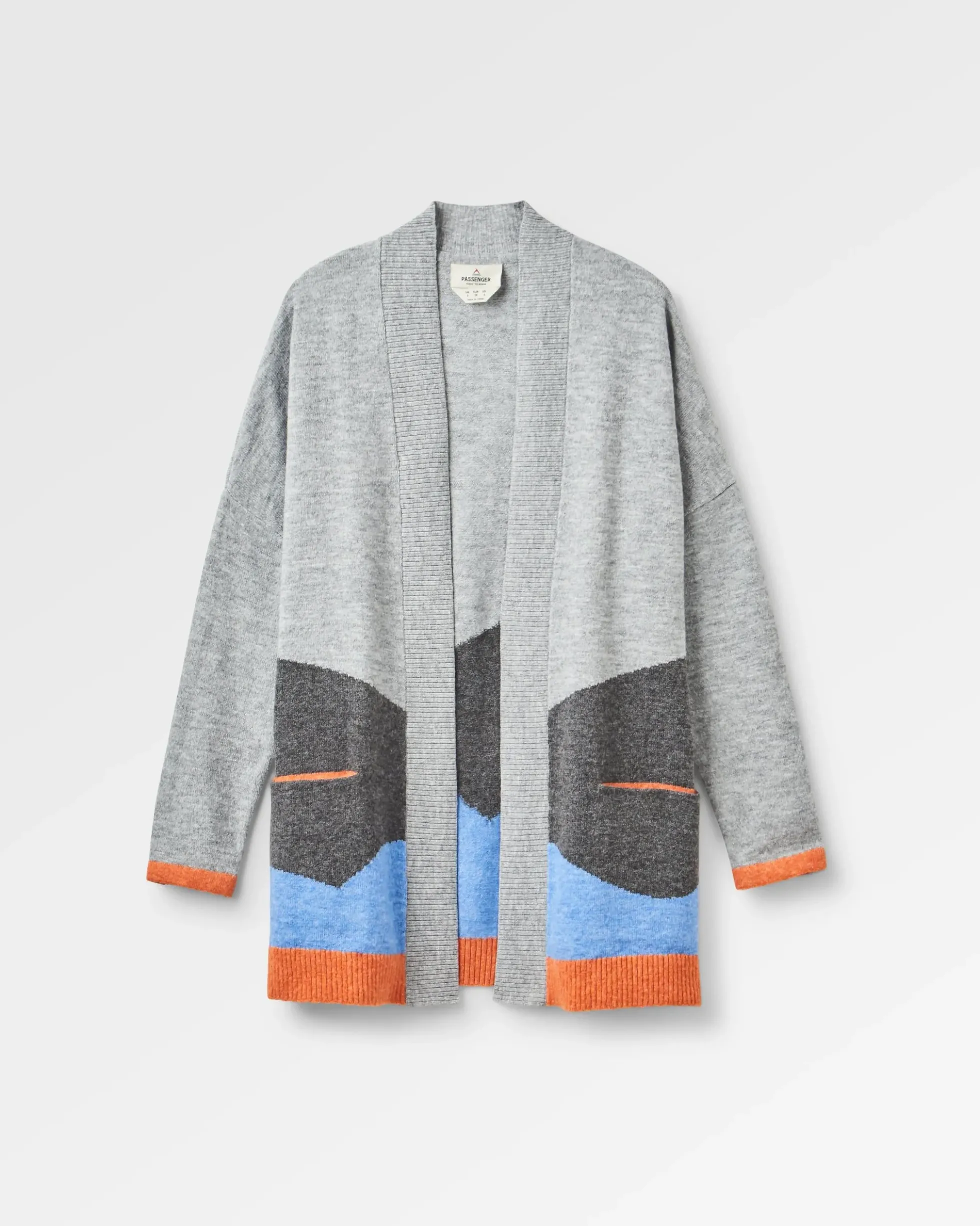 Damen Scenic Leichte Lange Strickjacke