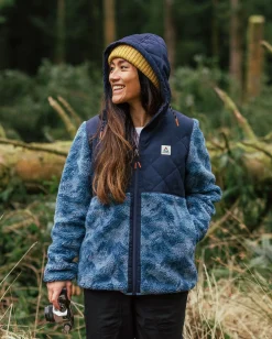 Damen Sefton Deep-Pile Sherpa Fleece mit durchgehendem Reißverschluss