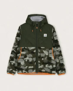 Damen Sefton Tieflor-Sherpa Fleece mit Reißverschluss