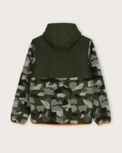 Damen Sefton Tieflor-Sherpa Fleece mit Reißverschluss