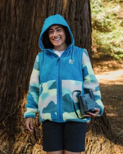 Damen Sefton Tief-Pile Sherpa Full-Zip-Fleece