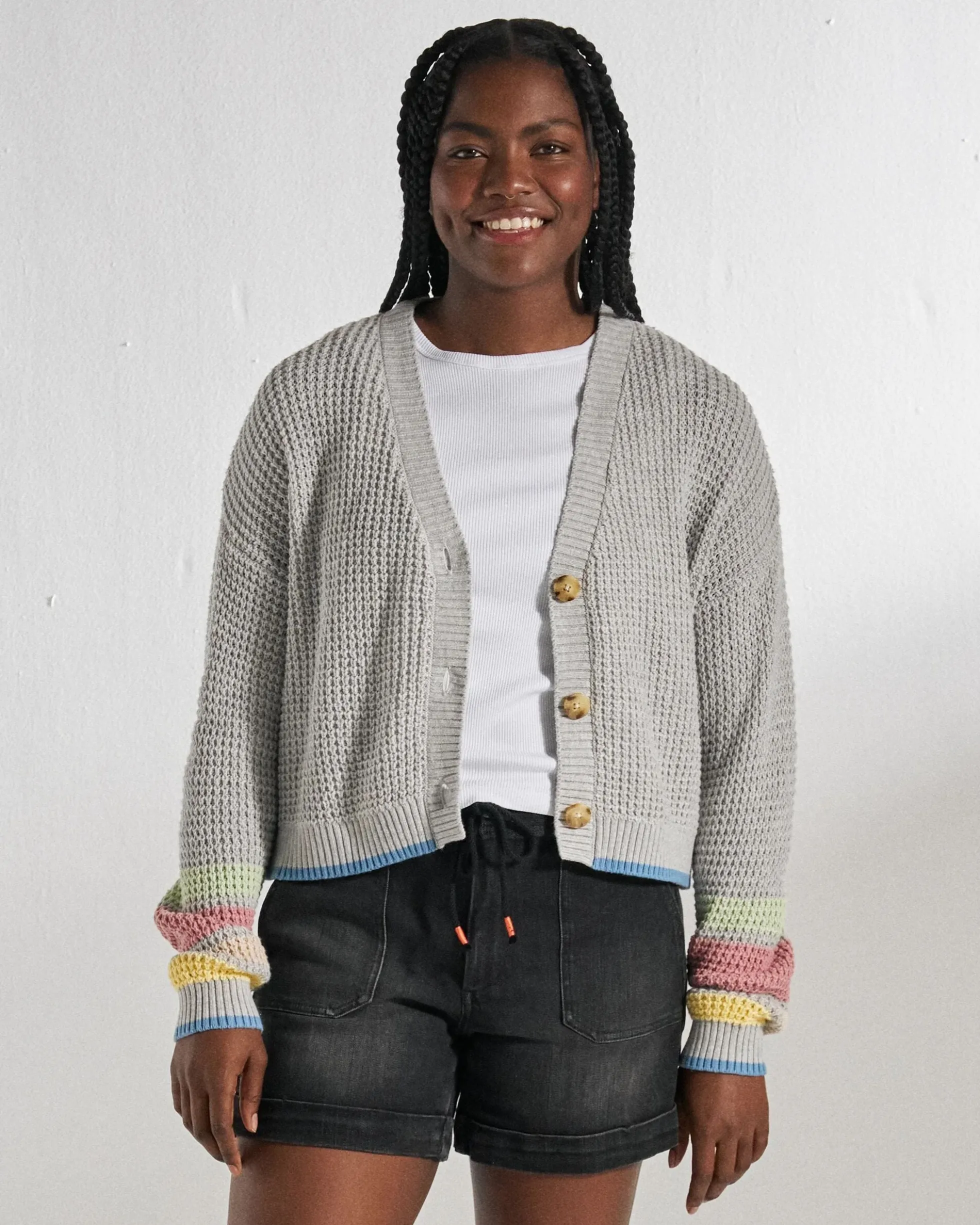 Damen Serenity Strick Cardigan