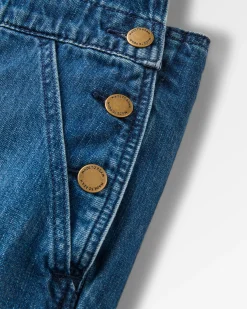 Damen Shuffle Denim Latzhose