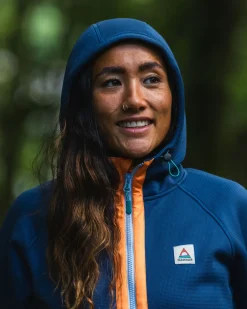 Damen Slope Kapuzen-Fleece