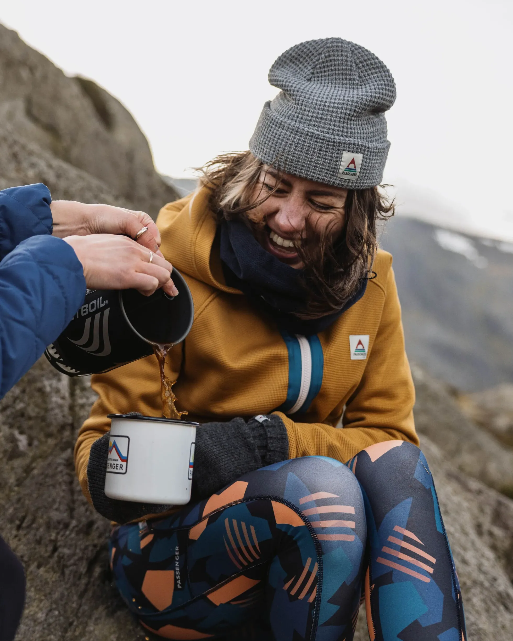 Damen Slope Kapuzenfleece