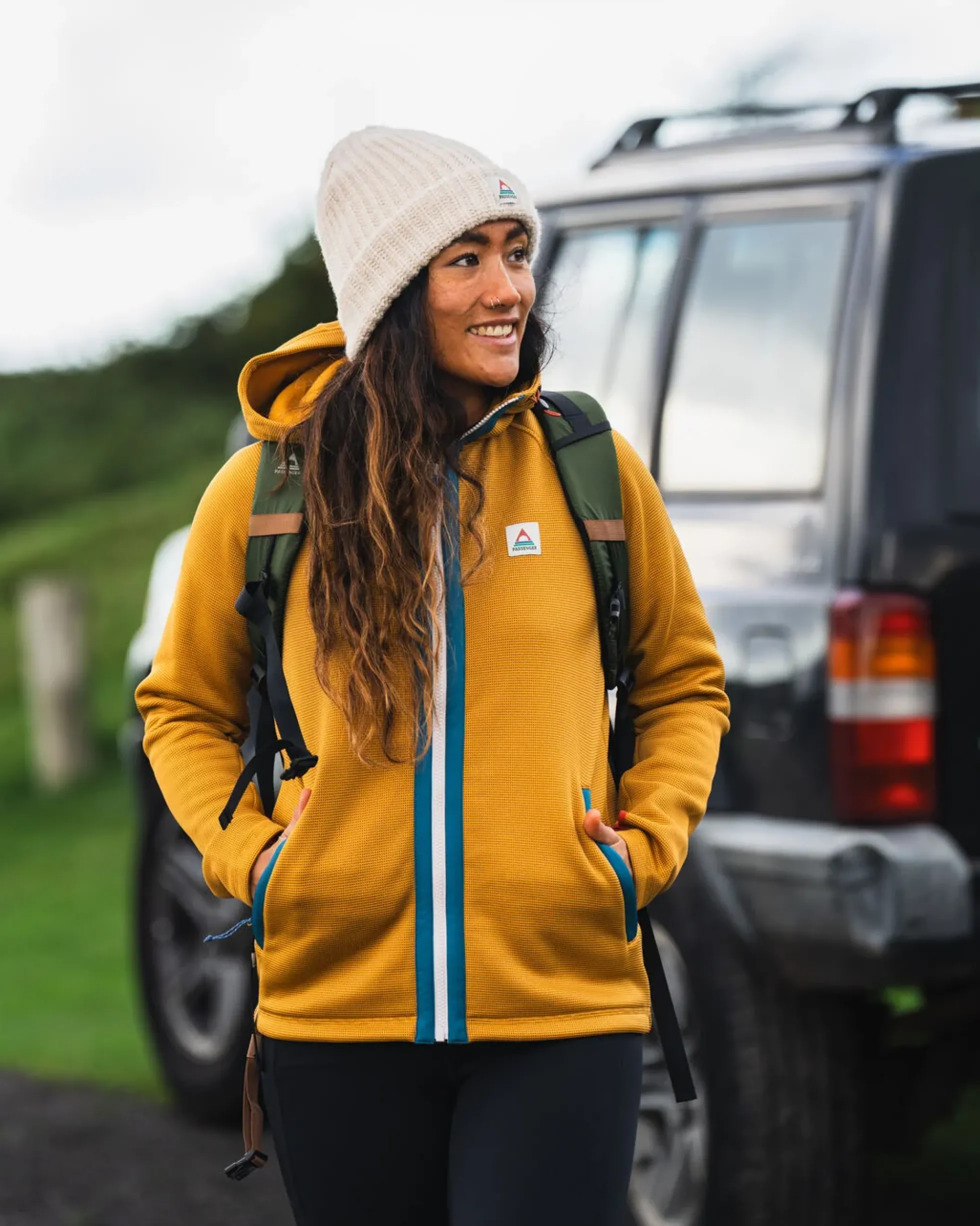 Damen Slope Kapuzenfleece