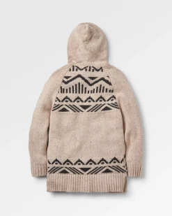 Damen Snoozle Gestrickte Hooded Cardigan