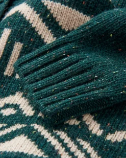 Damen Snoozle Gestrickte Kapuzenjacke