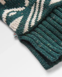 Damen Snoozle Gestrickte Kapuzenjacke