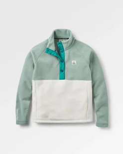Damen Snowdrop Pullover aus Polartec® Fleece – Pistazie/Birke