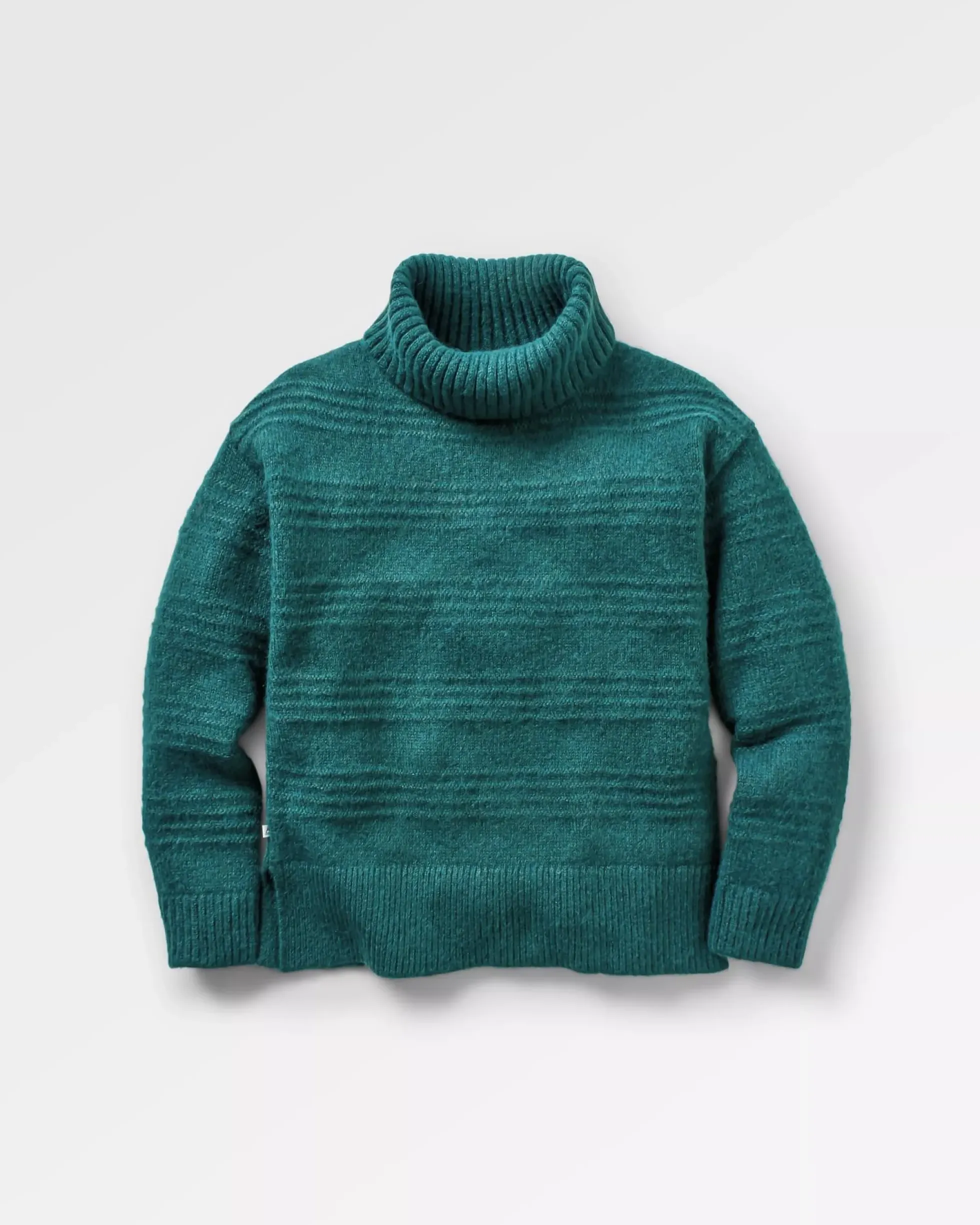 Damen Snug Polo Neck Gestrickter Pullover