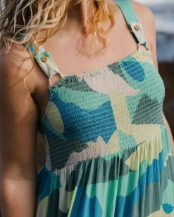 Damen Soleis Gewebtes Maxi-Kleid