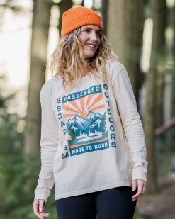 Damen Solitude Oversized LS T-Shirt