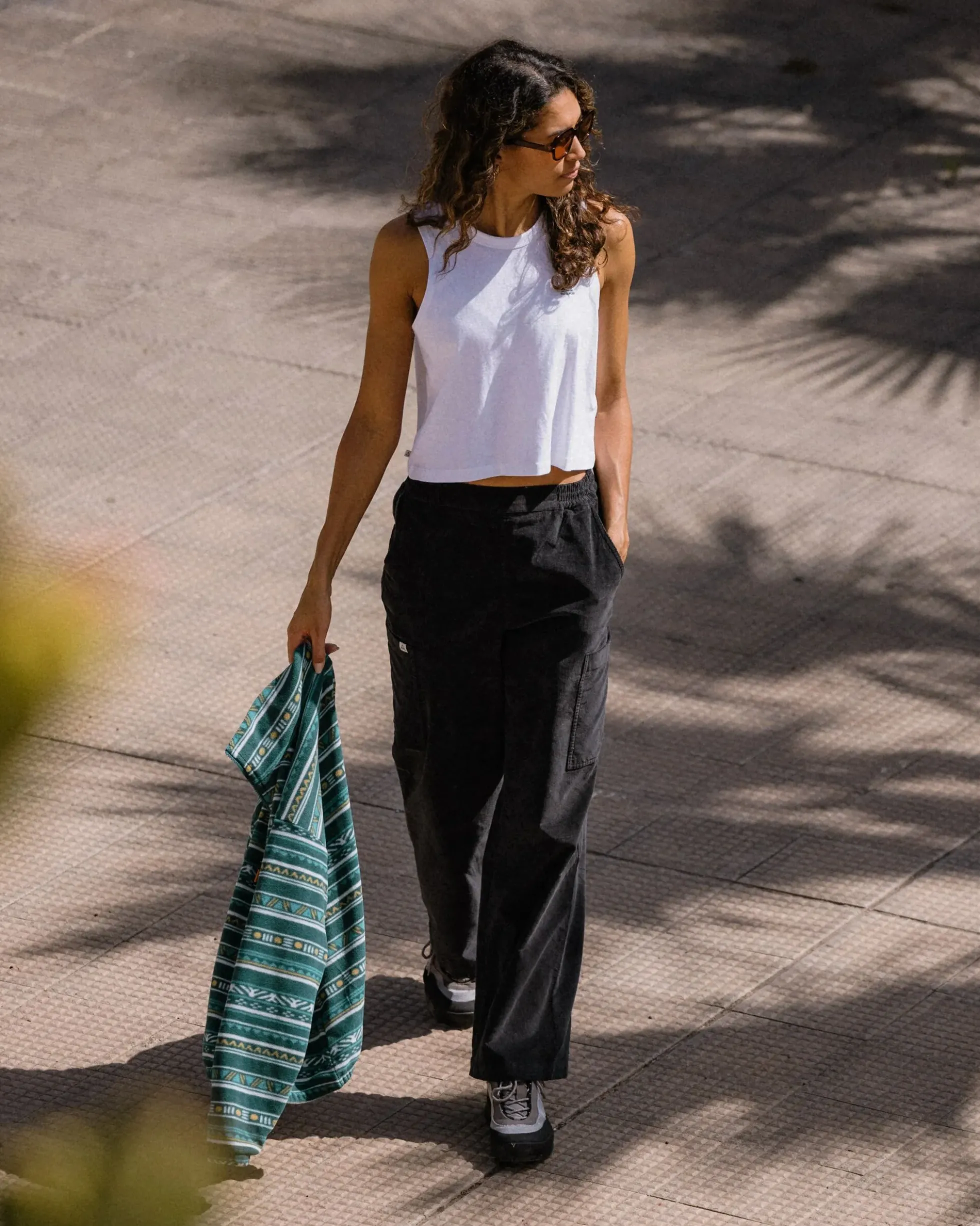 Damen Someday Natürliche Cordhose