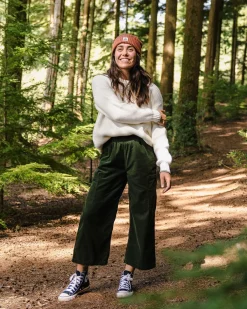 Damen Someday Verkürzte Bio-Baumwoll Cord Hose