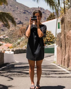 Damen Sono Leinen Strandkleid