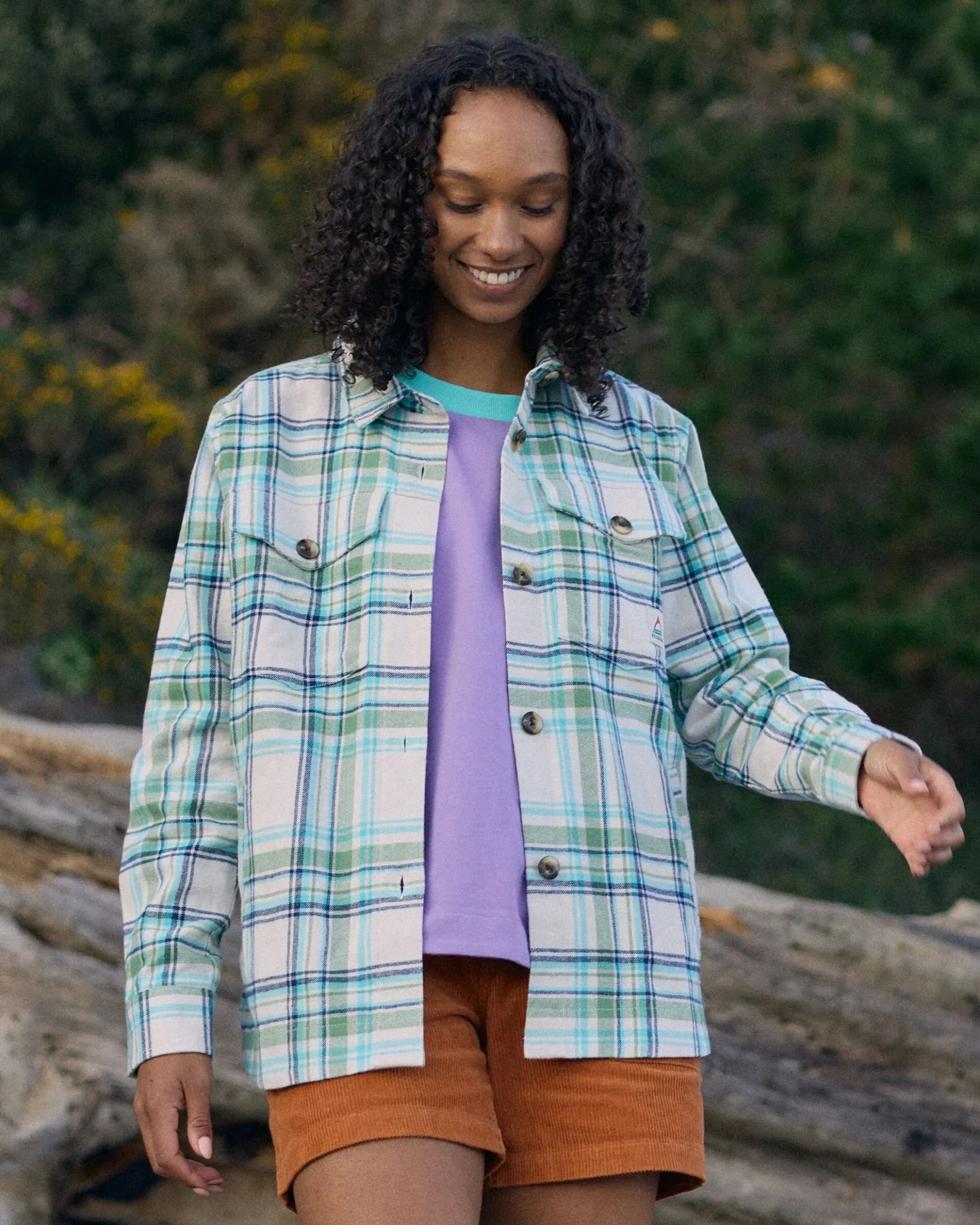 Damen Stella Bio-Baumwoll-Langarmshirt