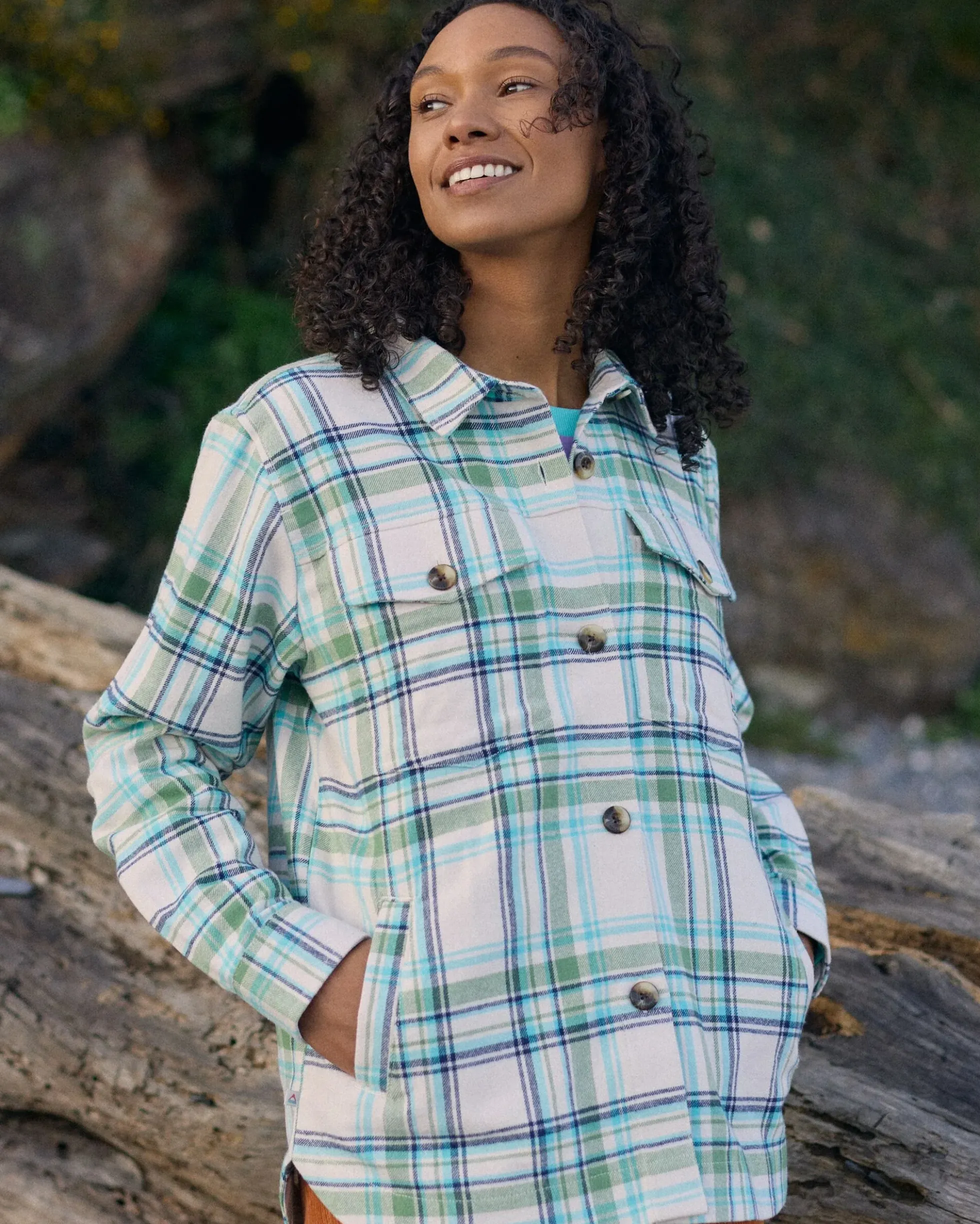 Damen Stella Bio-Baumwoll-Langarmshirt