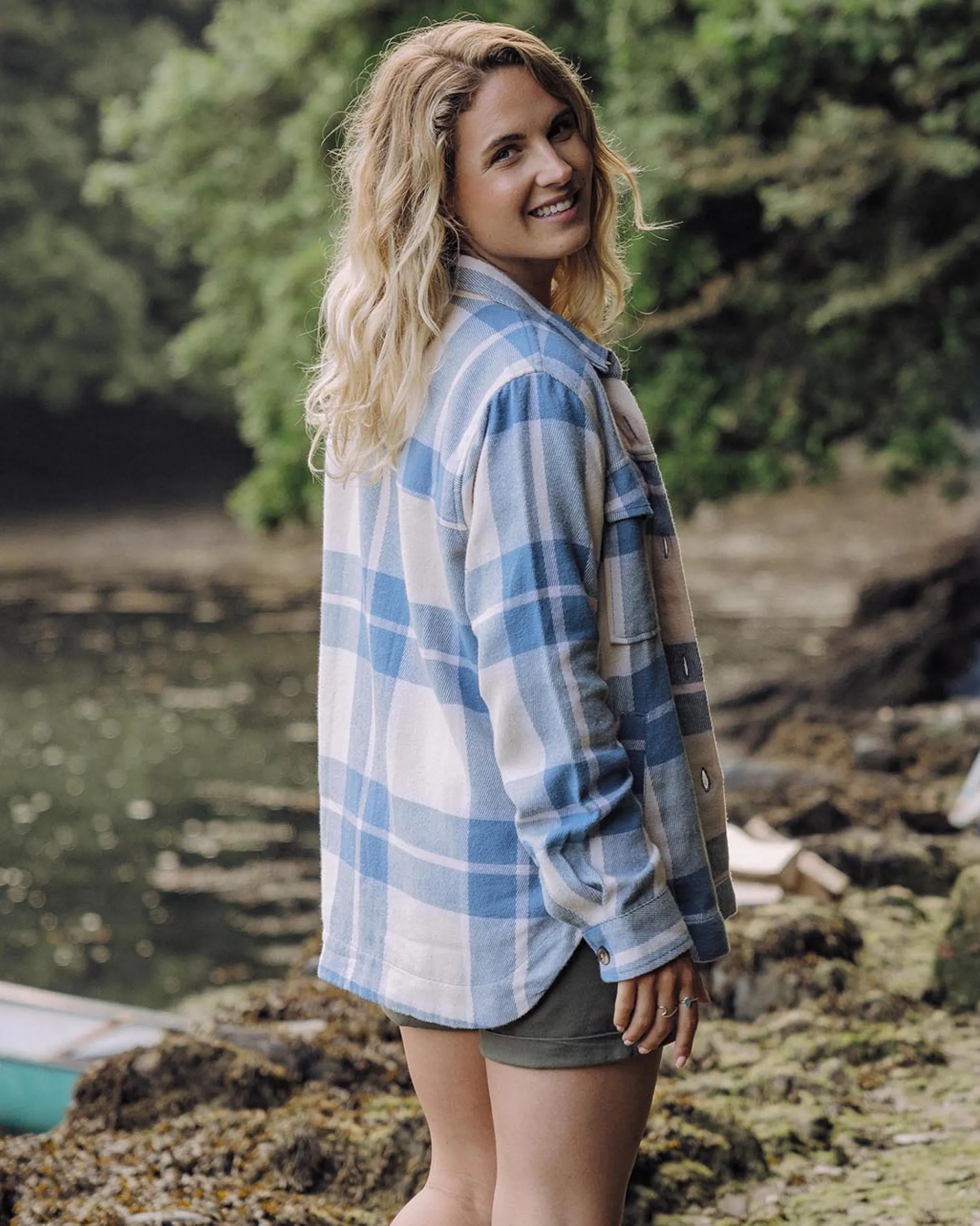 Damen Stella Bio-Baumwoll-Langarmshirt