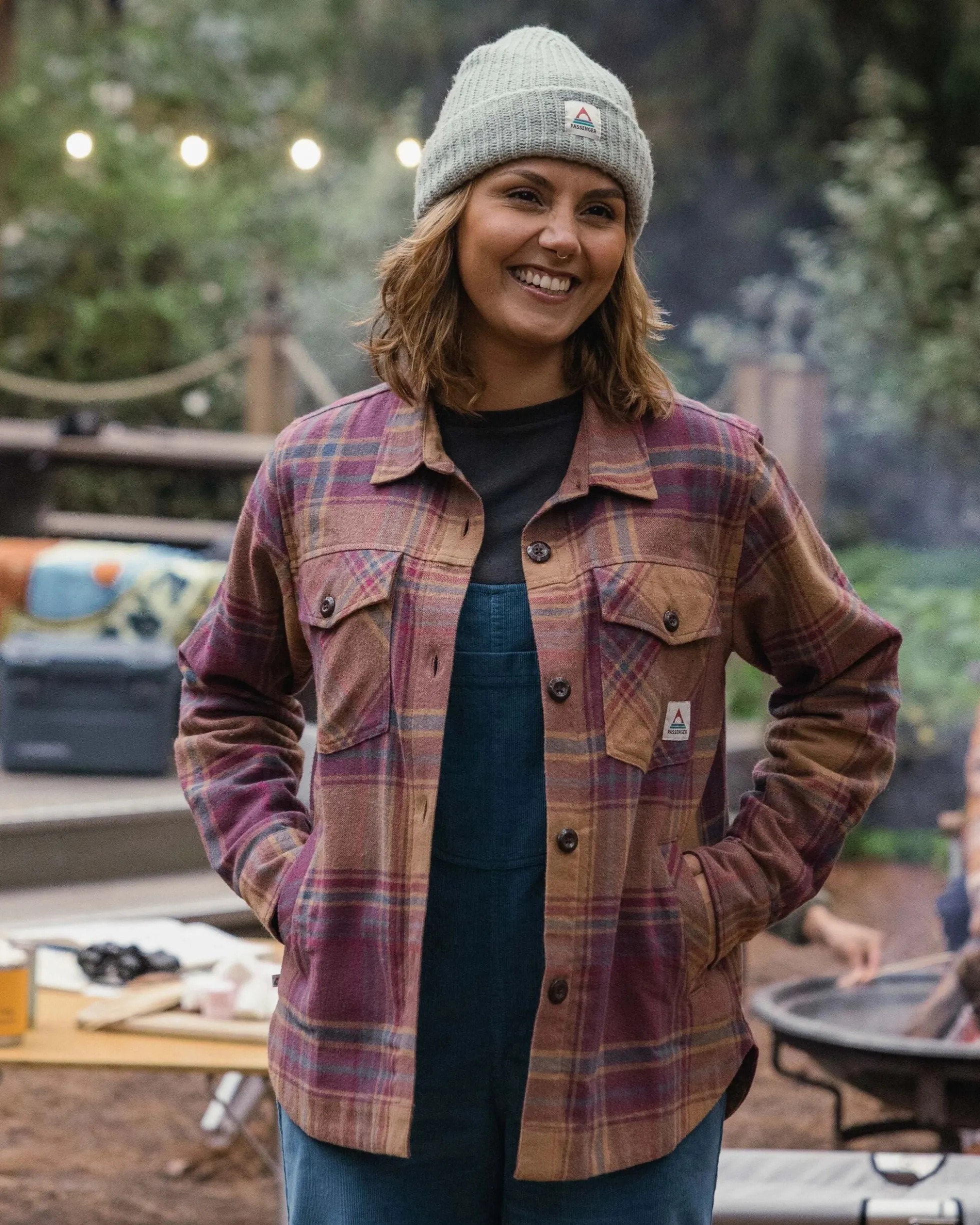 Damen Stella Langarmshirt aus natürlicher Baumwolle