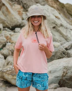 Damen Sunburst Bio-T-Shirt