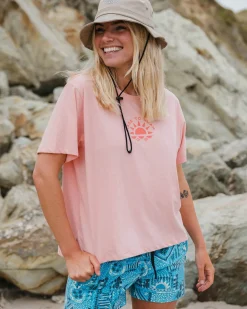 Damen Sunburst Bio-T-Shirt