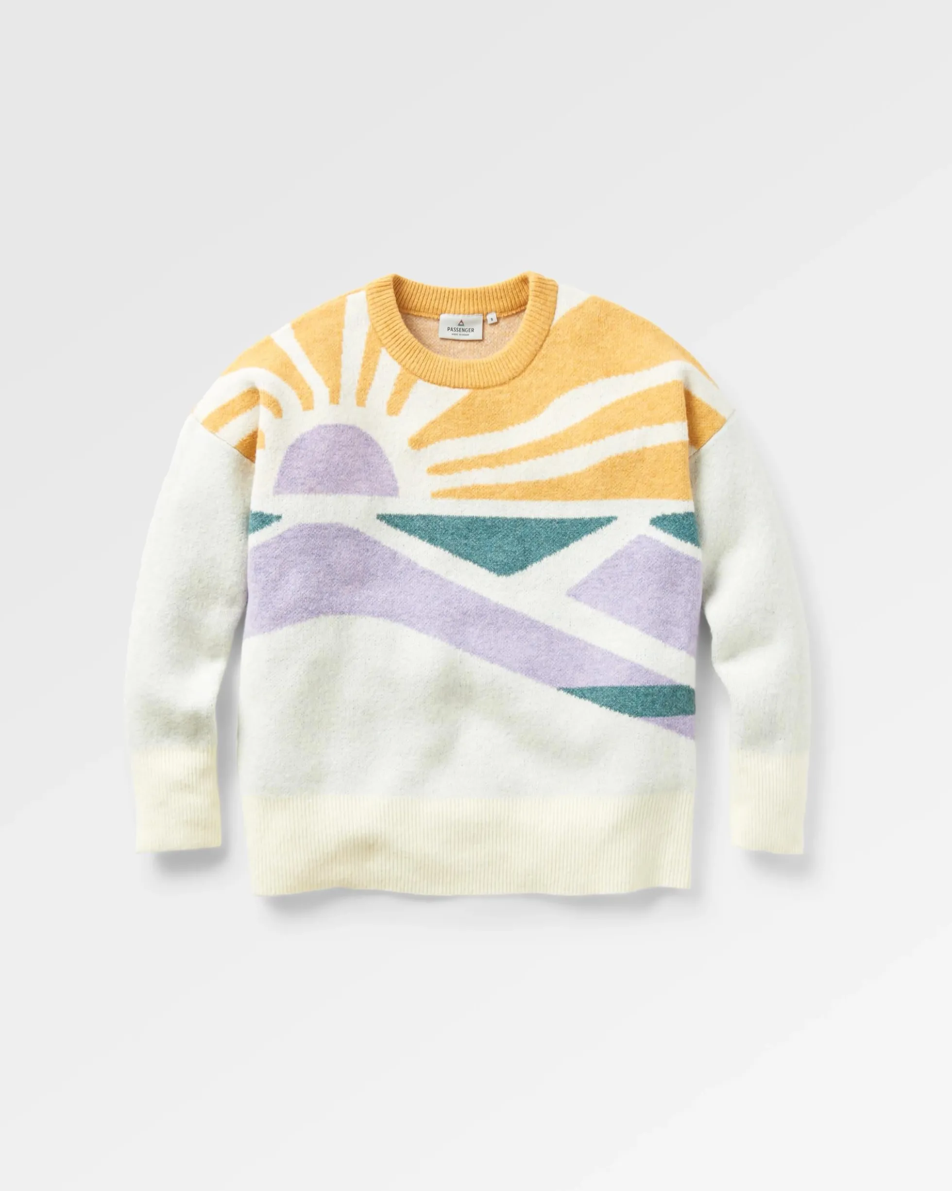 Damen Sunsets Oversized Knitted Pullover