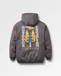 Damen Tall Pines Full Zip Baumwoll Hoodie