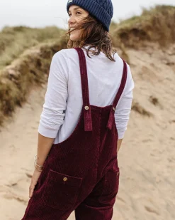 Damen Tiaga Cord Latzhosen