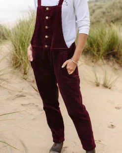 Damen Tiaga Cord Latzhosen